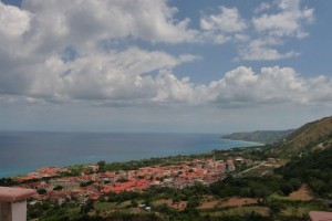 View of Zambrone from penthouse